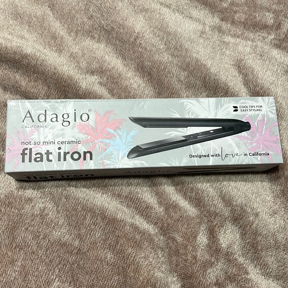 Not so mini ceramic flat iron